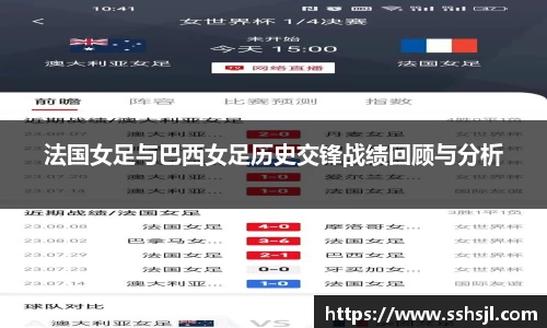 法国女足与巴西女足历史交锋战绩回顾与分析
