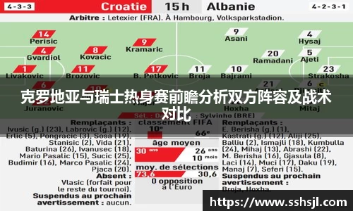 克罗地亚与瑞士热身赛前瞻分析双方阵容及战术对比