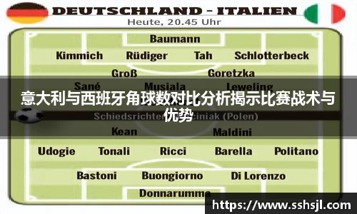 意大利与西班牙角球数对比分析揭示比赛战术与优势